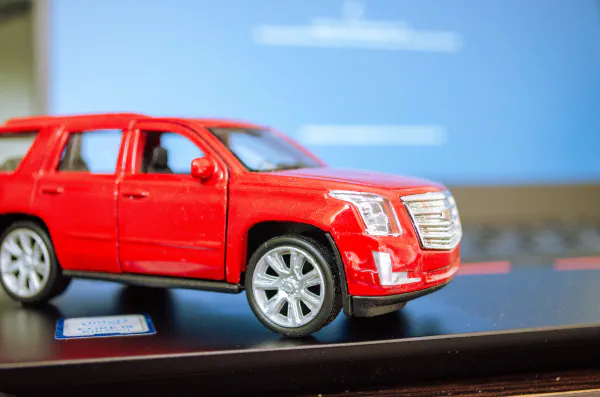 Cadillac on ThinkPad, Shumikha, Russia